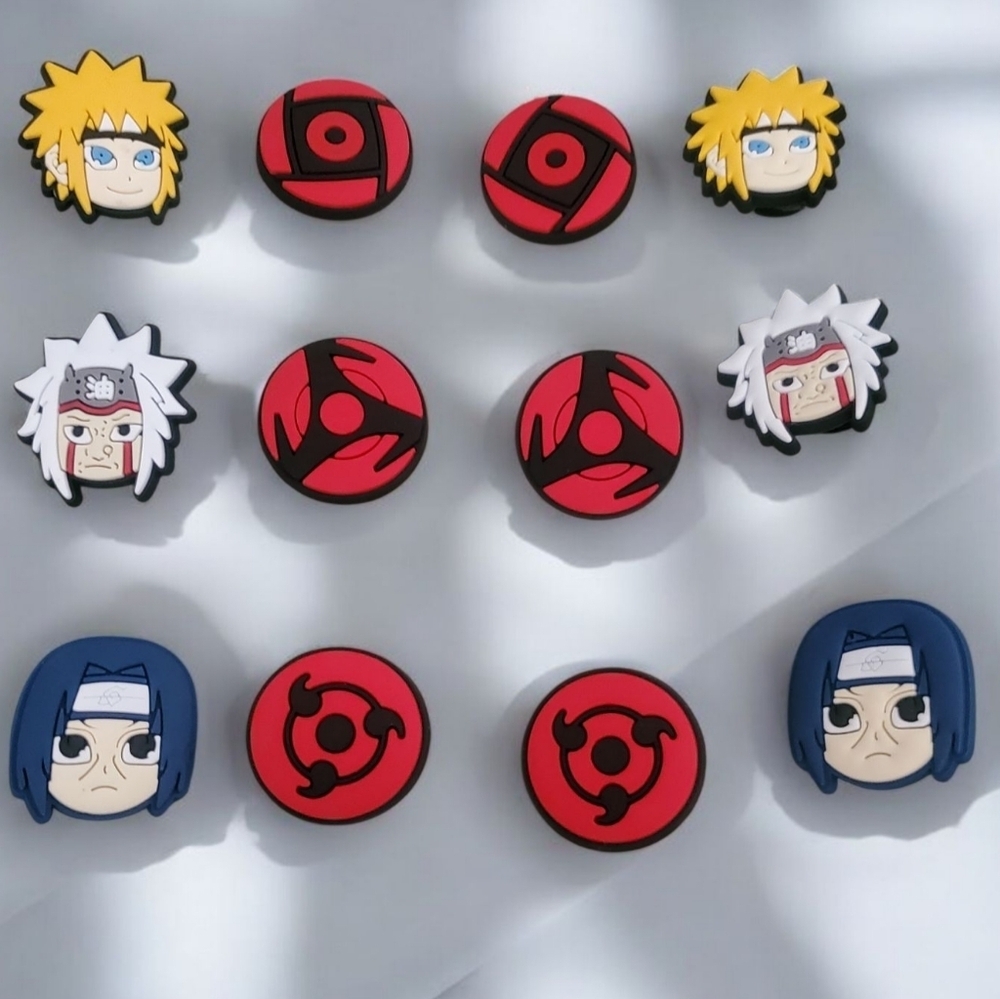 Anime Croc Charms | Kawaii Shoe Charms | Manga PVC Jibbitz Style | Otaku Gift